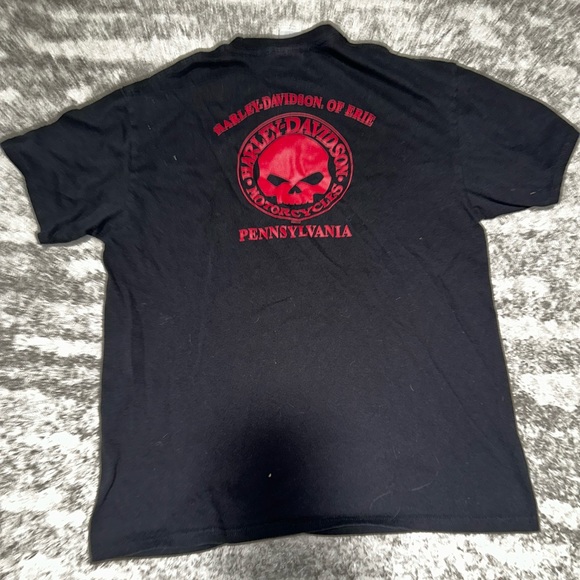 Harley Davidson Erie Pennsylvania T-Shirt Size L - Picture 4 of 9